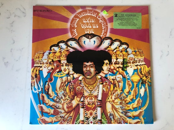 The Jimi Hendrix Experience Axis: Bold as Love 1997 Rare Numbered