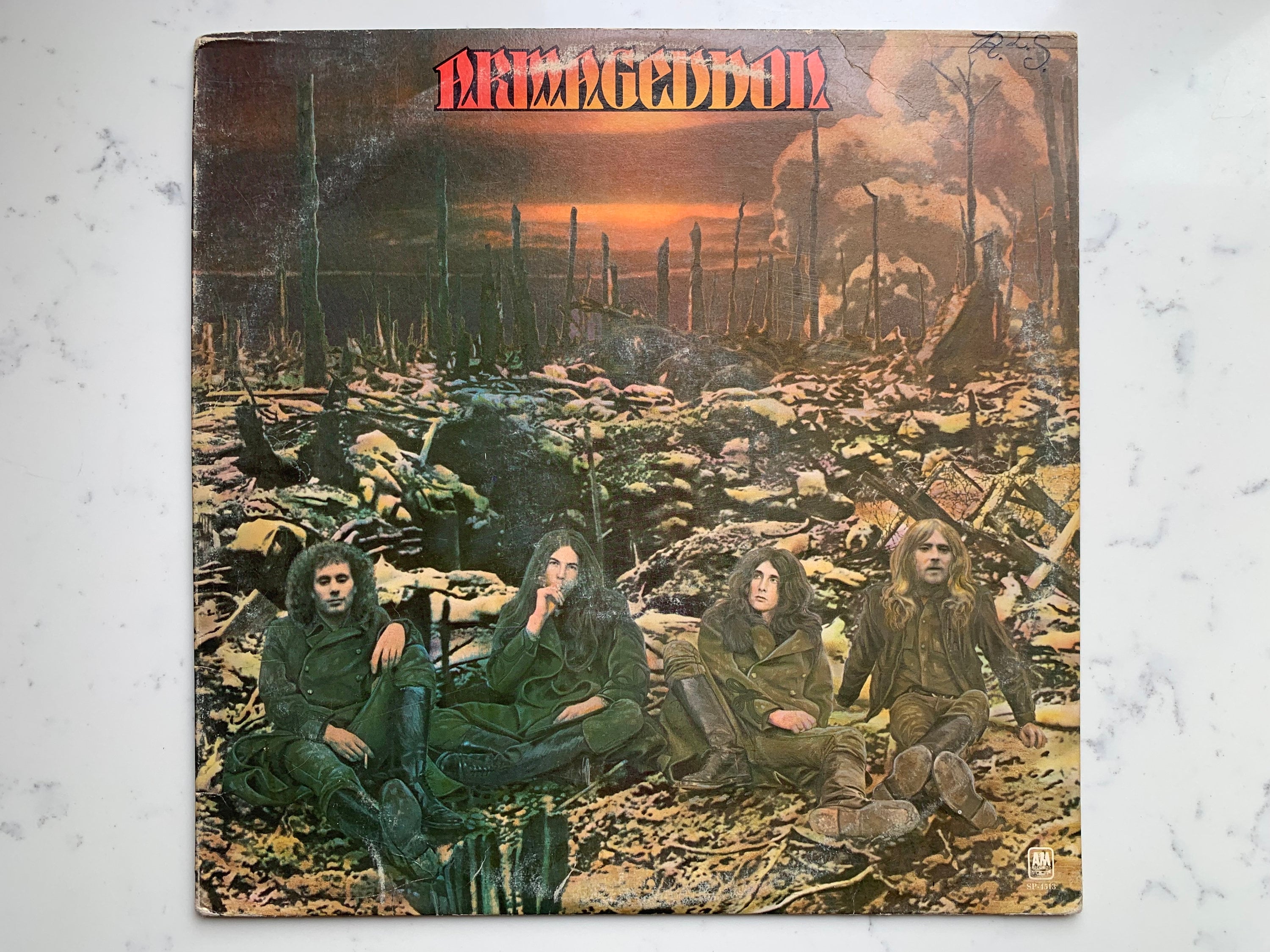Armageddon Self Titled Armageddon 1975 Original Pressing, Terre
