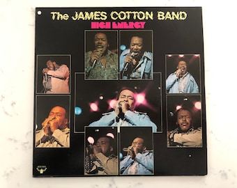 The James Cotton Band High Energy Vintage Vinyl BDS 5650 Vintage Blues Records