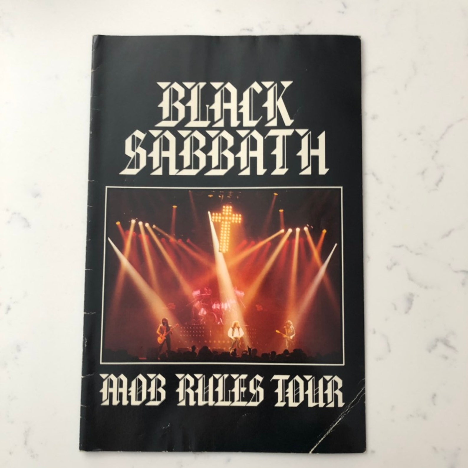 Black Sabbath Mob Rules Tour Concert Program 19811982 Vintage Etsy