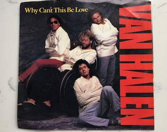 1986 Van Halen - Why Can't This Be Love Vinyl 7