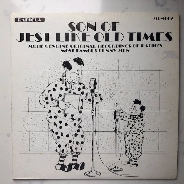 Son Of Jest Like Old Times: More Genuine Original Recordings Of Radio's Most Famous Funny Men Vintage Comedy Record Fibber McGee and Molly