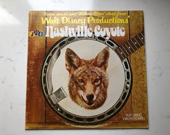Walter Forbes | Nashville Coyote | 1973 Folk World Country | Vintage Vinyl Records | Songs, Music and Talking Blues Walt Disney Productions
