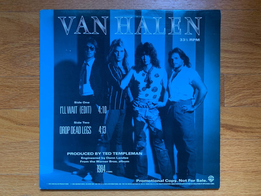 Van Halen I'll Wait, Drop Dead Legs, 12