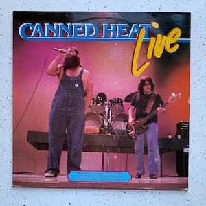 Canned Heat Live, Vinyl Record, Holland Masters MA 012185 Blues Rock Vintage Vinyl Record