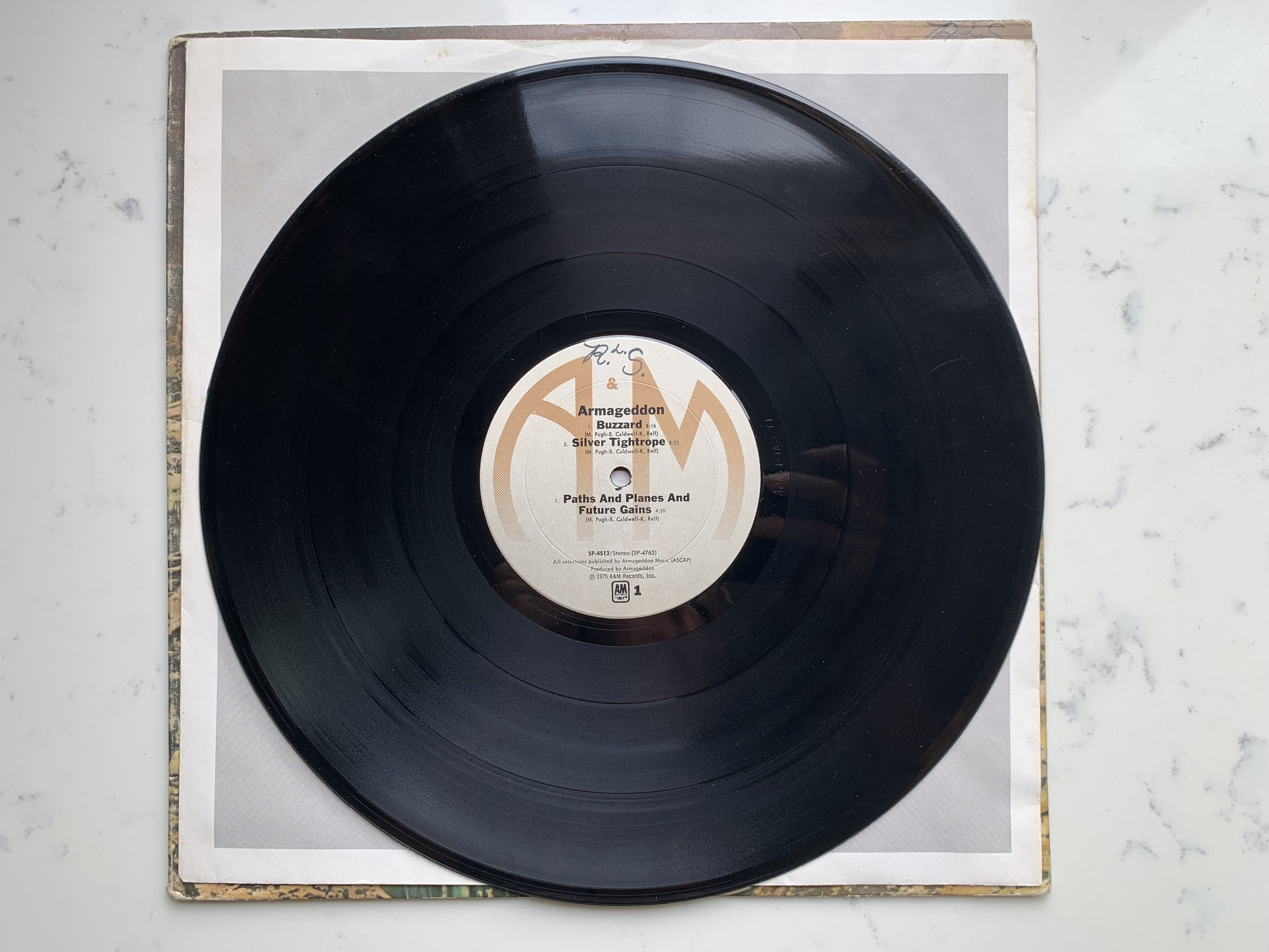 Armageddon 12インチレコード Armageddon Self Titled Armageddon 1975 Original Pressing, Terre
