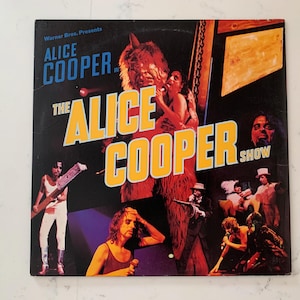 Alice Cooper The Alice Cooper Show Warner Bros. Records BSK 3138, Winchester Pressing 1977 Original, Vintage Vinyl Records