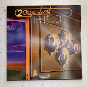 The Doors 2 Originals Of The Doors, Original 1977 Germany, Elektra ELK 62 013 Blues Rock gatefold, 70&#39;s Blues Psychedelic Rock Records