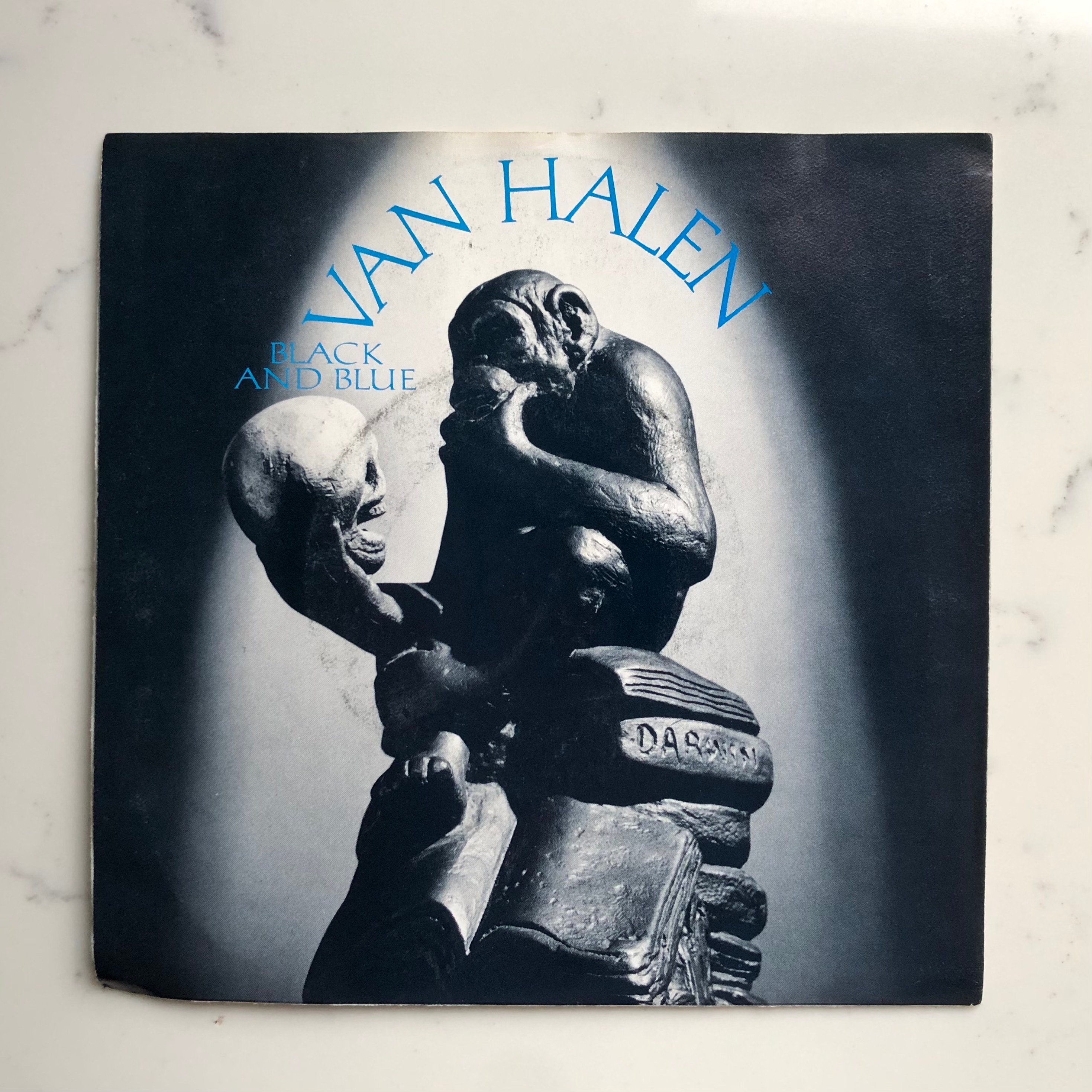 Van Halen Black and Blue, A Apolitical Blues Original Vintage 45