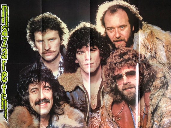 Nazareth 1979 No Mean City Tour Concert Program Poster - Etsy