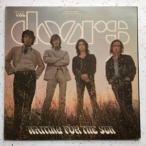 The Doors, Waiting for the Sun, Original 1968 Terre Haute, Unipak Elektra EKS-74024, 1960&#39;s Rock Records, Psychedelic Records, 1st Press