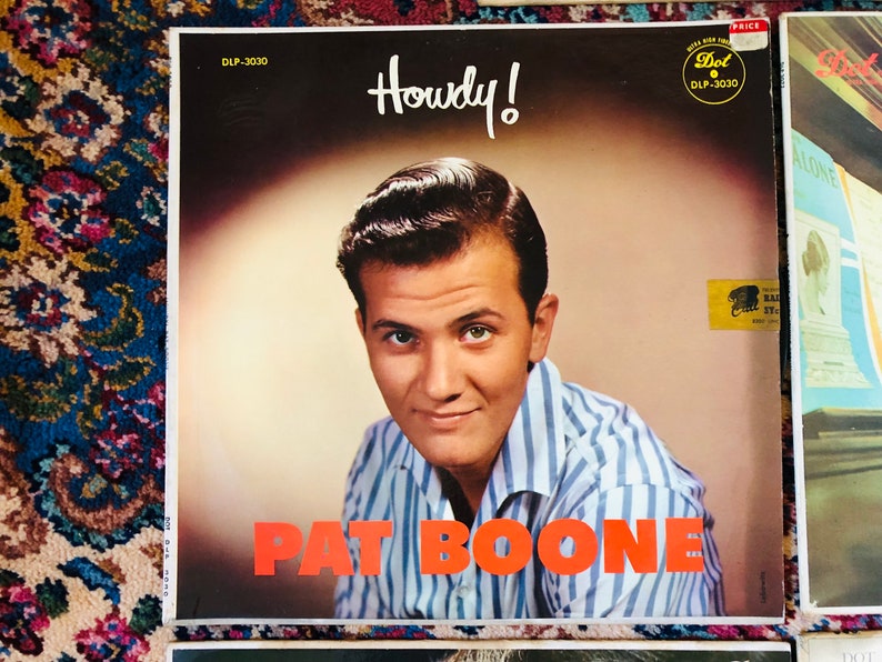 Pat Boone 1950's Pat Boone Record Bundle White Christmas Speedy ...