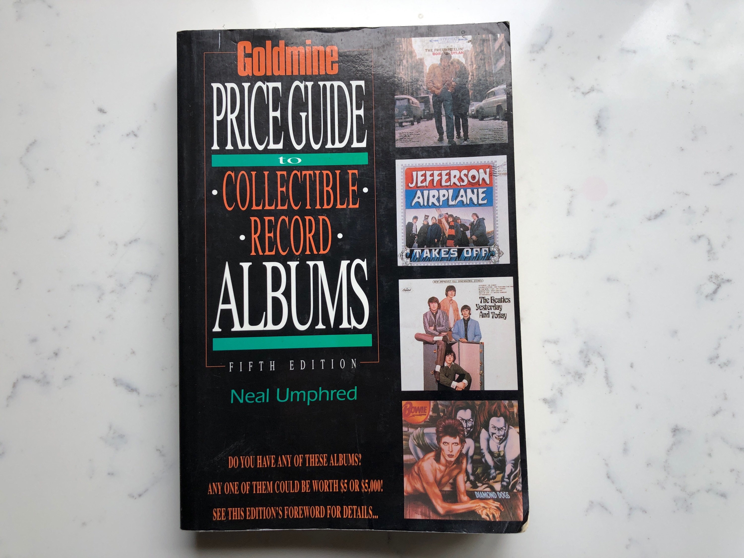 Goldmine Price Guide to Collectible Record Albums Neal Umphred 5th 