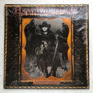 Hank Williams Jr., Lone Wolf, Warner Bros Curb Records SRC Pressing 1-26090 1990 Original Vintage Vinyl, Country Records, Ron Georgetown