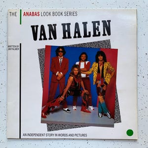 Van Halen &quot;Anabas Look Book Series&quot; An Independent Story in Words and Pictures, Vintage Van Halen Photobook