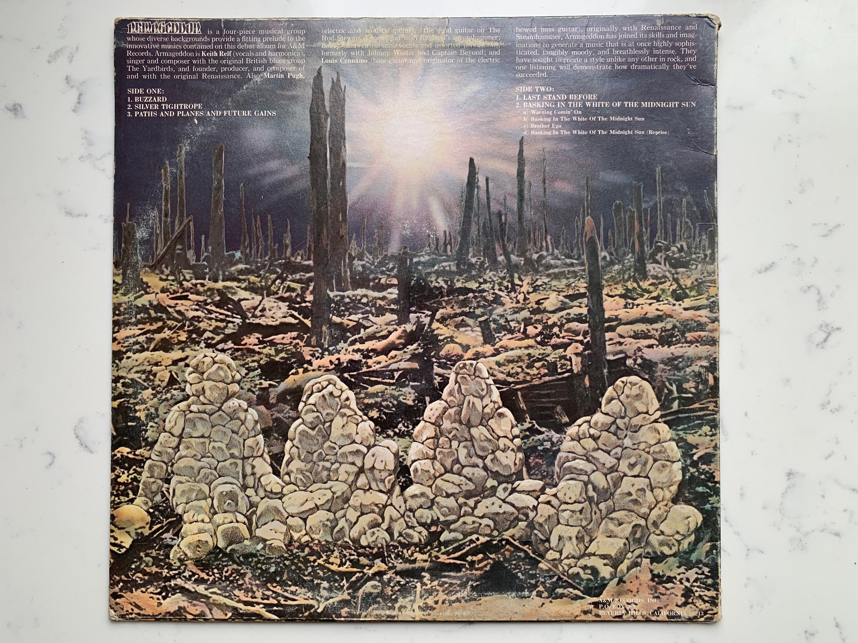 ARMAGEDDON ハルマゲドン レコード Armageddon Self Titled Armageddon 1975 Original Pressing, Terre