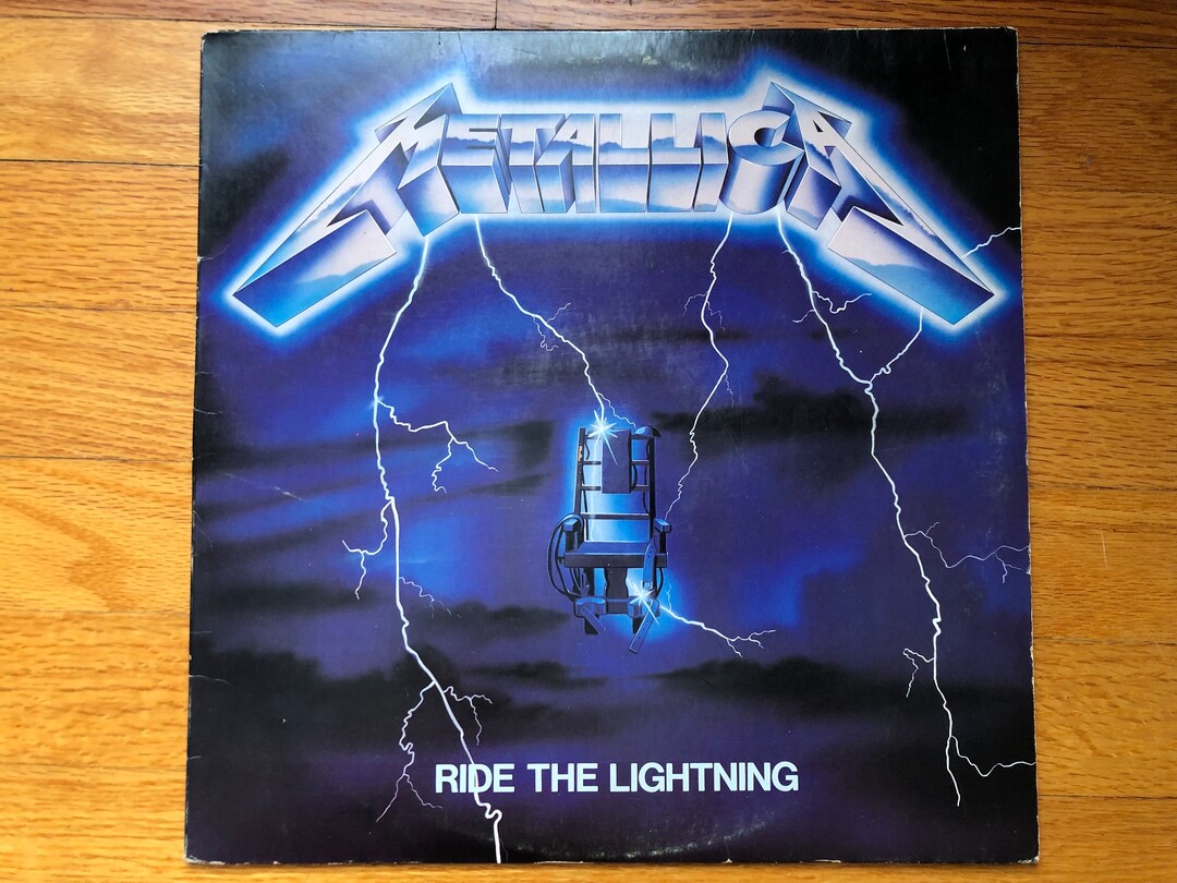Metallic, Ride the Lightning, 1984 Promo Specialty Pressing Elektra