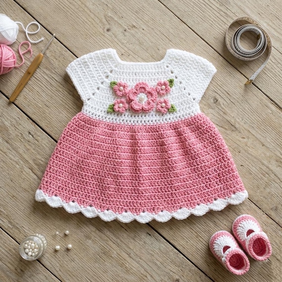 Easy Crochet Baby Dress Pattern