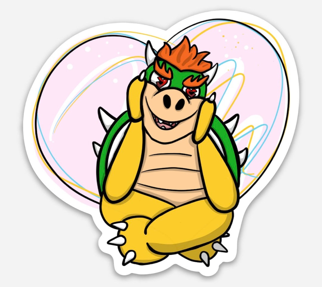 Bowser Sticker - Etsy