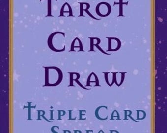 3 Card Mystery PokeTarot Pack, Random Pokemon Tarot Cards, Surprise Tarot Card Set, Divination Gift, Witchy Stocking Stuffer
