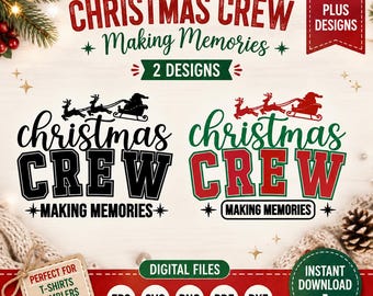 Kerstteam SVG png, Samen herinneringen maken SVG, Kerstfamilie shirt svg, Retro kerst SVG, Varsity kerstontwerp, Vakantie svg