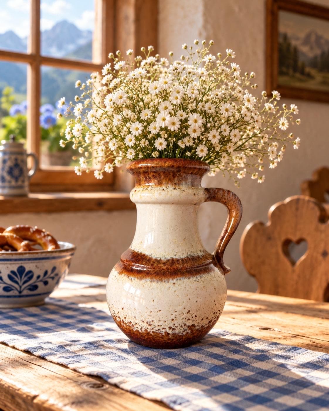 【ドイツ Studio pottery 花瓶 】ヴィンテージ 419 Vintage German Pottery Vase - Etsy