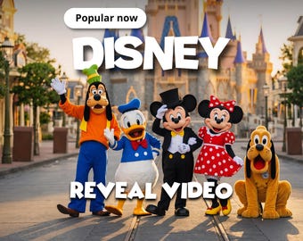 Disney onthullingsvideo, Disney onthulling, onthulling Disney-reis, onthullingsvideo Disneyland, video op maat, onthullingsvideo van de reis, verrassingsreis naar Disney World