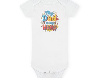 Mein Papa ist mein Held Baby Body