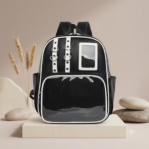 Y2k Leather Backpack - Etsy