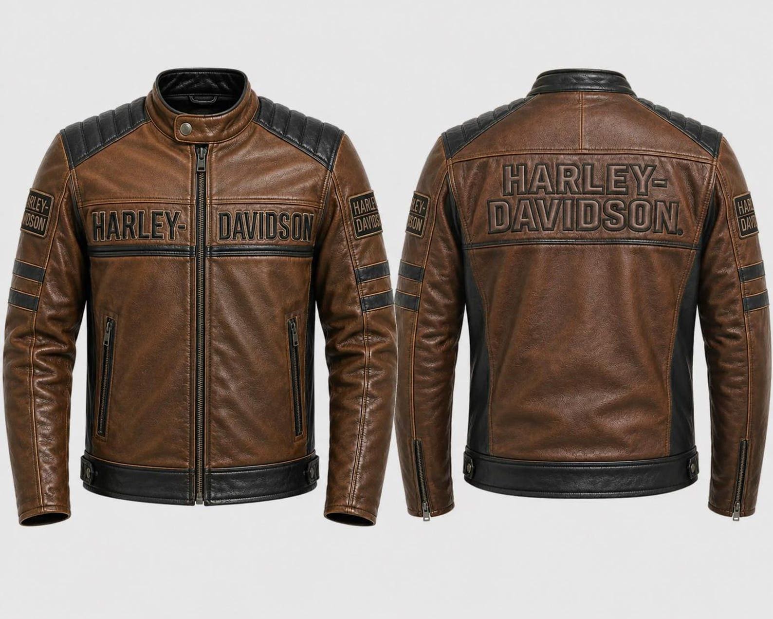Harley Davidson Jacket Classic - Etsy