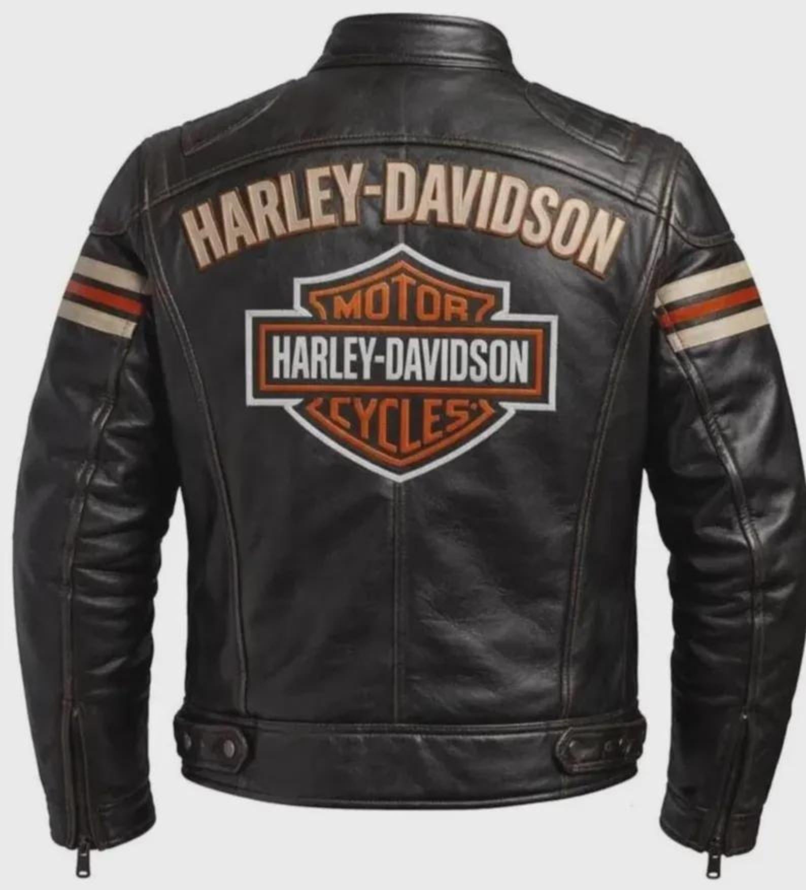Vintage Harley Davidson Leather Jackets - Etsy