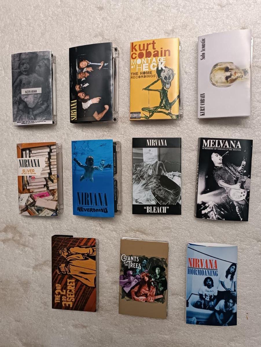 Nirvana nevermind cassette - Etsy 日本