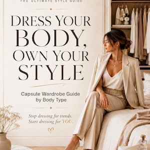 Body Type Capsule-kastgids, werkboek outfitformule (digitale download)