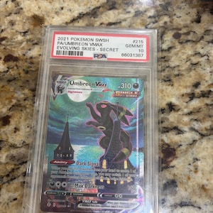 Psa 10 Umbreon Vmax - Etsy
