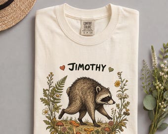 Jimothy-Shirt, Waschbär-Meme-T-Shirt, Unisex Comfort Colors T-Shirt