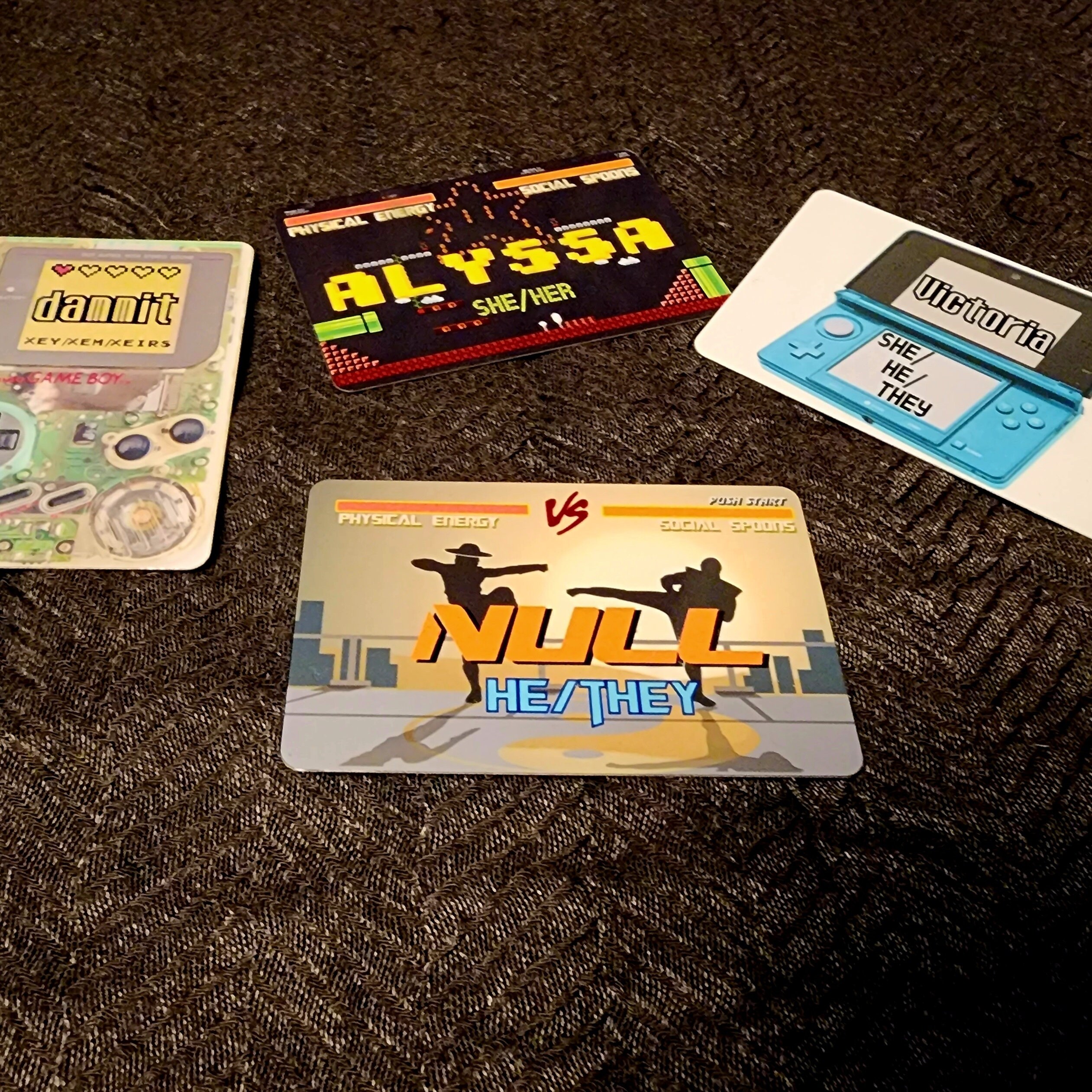 Retro Gamer Name Tag - Etsy