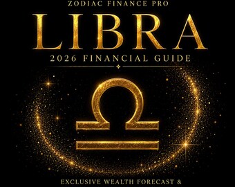 Waage Haushalt Ratgeber 2026 | Sternzeichen Geld Vorschau PDF | Reichtum & Fülle-Führer | Sofortiger digitaler Download