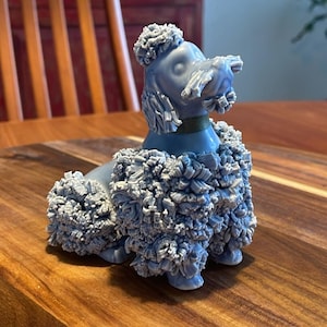ブルーの50s スパゲッティプードル　オブジェ　ビンテージ　コレクター Blue Spaghetti Poodles - Etsy
