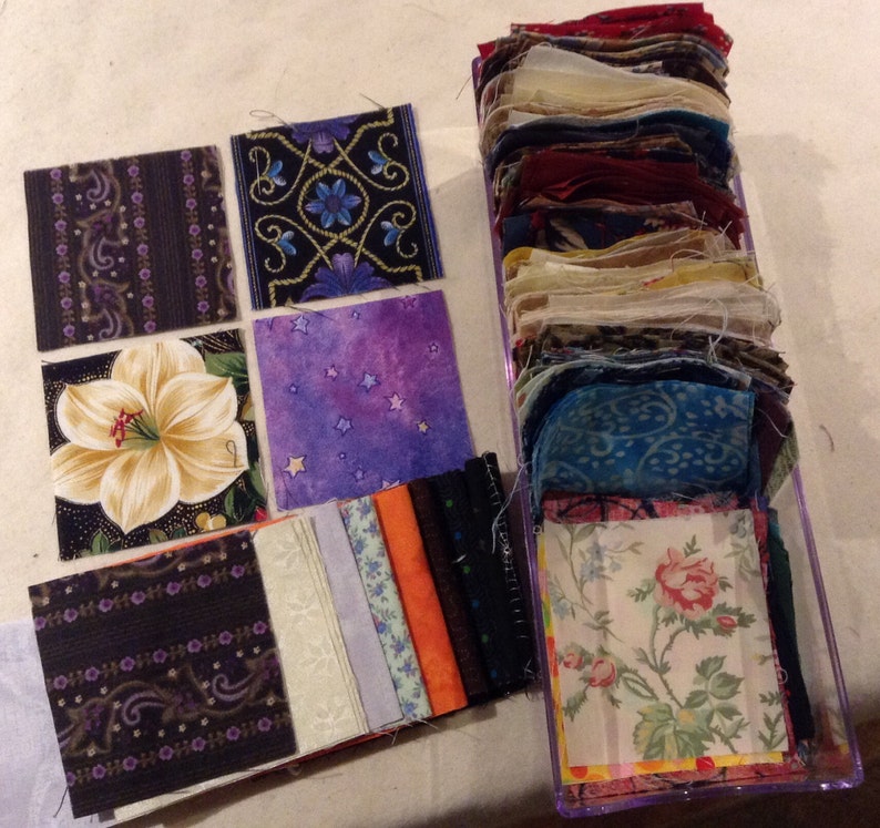 Precut Quilting Squares Cotton Fabric 3 Squares QTY Etsy