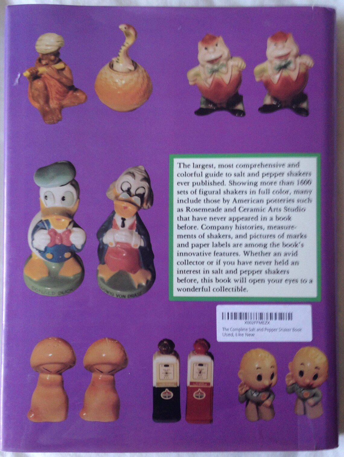 The Complete Salt and Pepper Shaker Book VINTAGE Hardcover Etsy