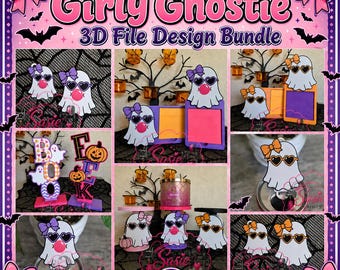Ghost Bundle - 3D Print Files ONLY -3MF -Girly