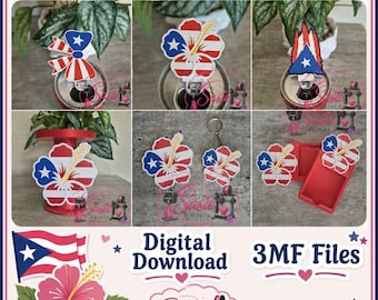 Puerto Rico Bundle - 3D Print Files ONLY