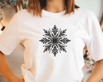 Snowflake Embroidery Design Bundle Winter Snow Machine Embroidery Pattern Digital Download PES DST JEF