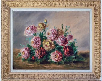 Still Life with Roses by Lucie Verneuil 1920s
