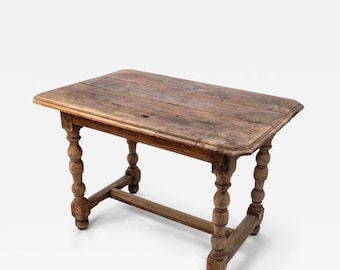 Early 19th Century Distressed Spanish Oak Middle Table