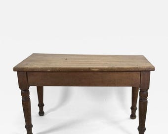 19th Century Louis Philippe Oak Farmhouse Table