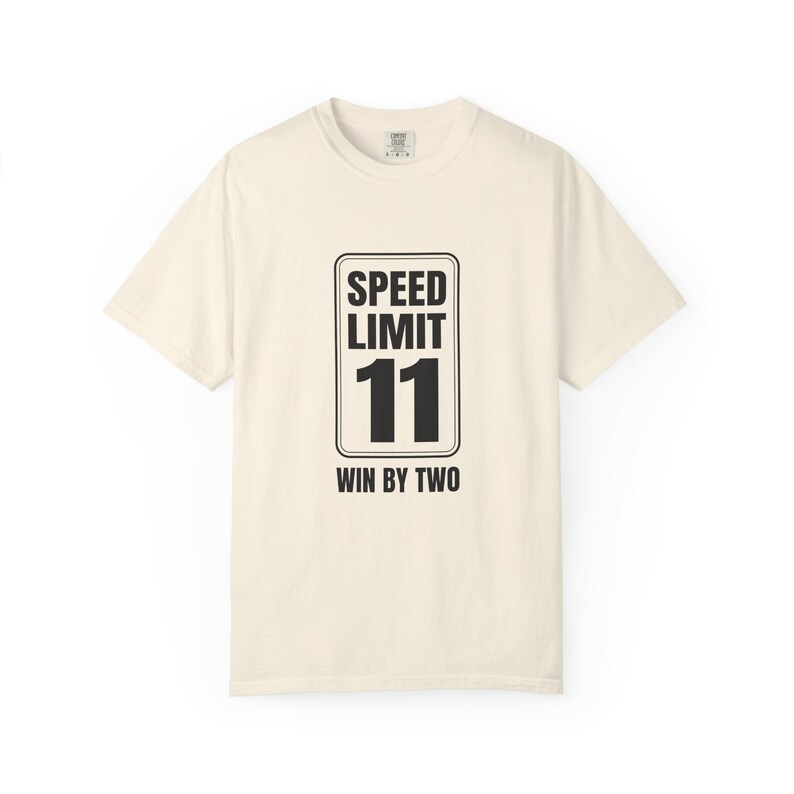 Speed Limit 11 Pickleball Shirt, Win By Two Tee, Funny Pickleball Gift image 2