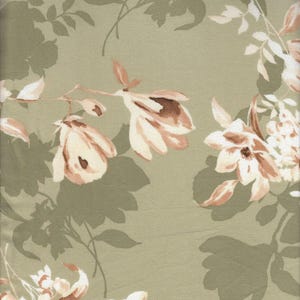 Airflow Floral Poly Cey Woven Fabric by the Yard – 100% Polyester Fabric