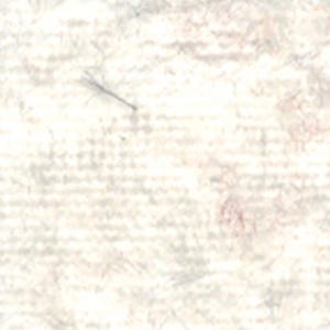 May include: A light-colored fabric featuring a subtle, repeating pattern of faint, script-like text in muted gray and soft pink tones. The design creates a textured, parchment-inspired appearance with a soft, off-white background throughout the material.