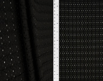 Wave Jacquard Solid Stretch Knit Fabric 185 GSM 58 Inch Wide
